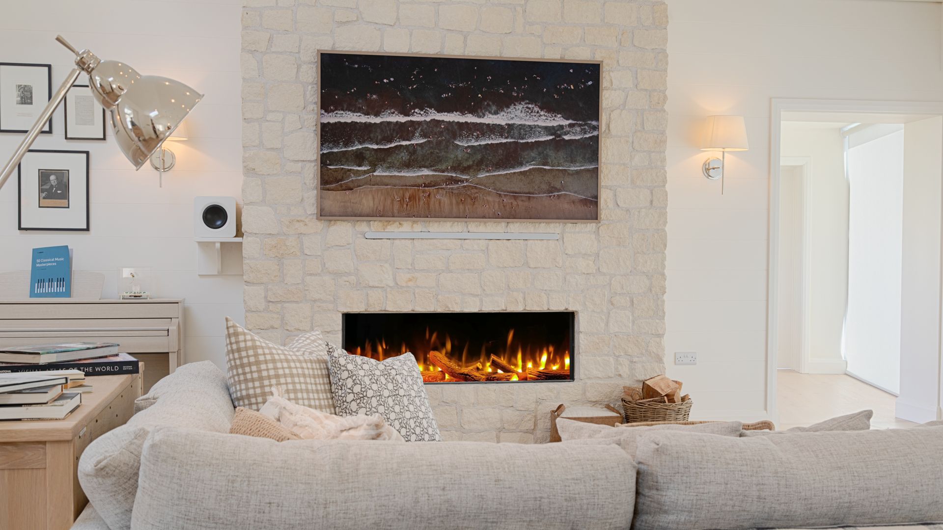 Brandy & Soda House Fireplace